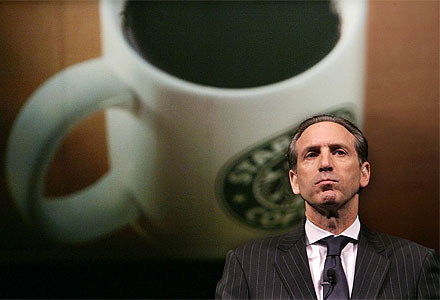 Howard Schultz \ Говард Шульц, владелец сети кофеен Старбакс / Starbucks