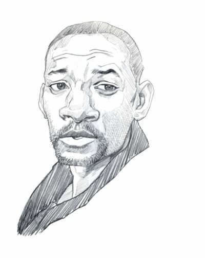 карикатура Уилл Смит Will Smith