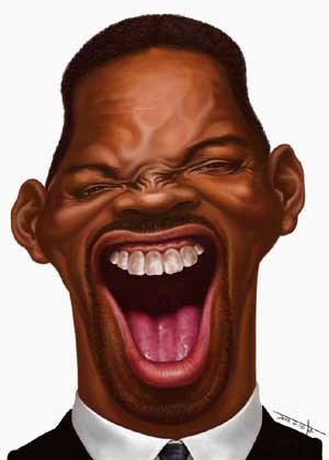 карикатура Уилл Смит Will Smith