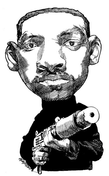 карикатура Уилл Смит Will Smith