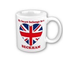 кофейная чашка для фанатов Дэвида Бекхэма