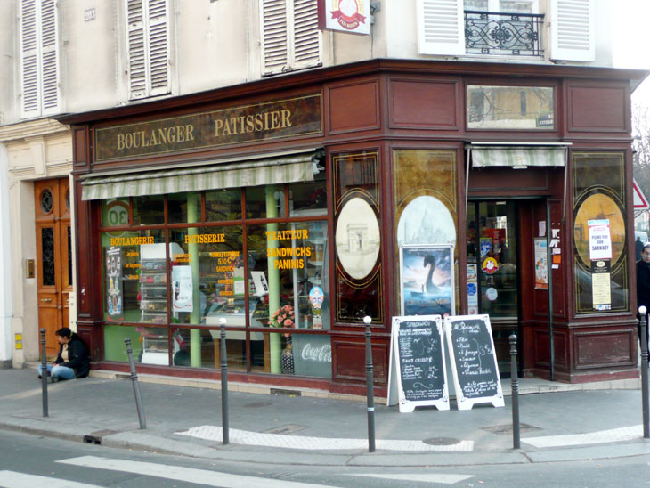 Булочная кондитерская в Париже