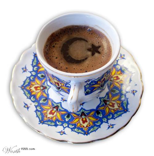 кофе-карта Турции