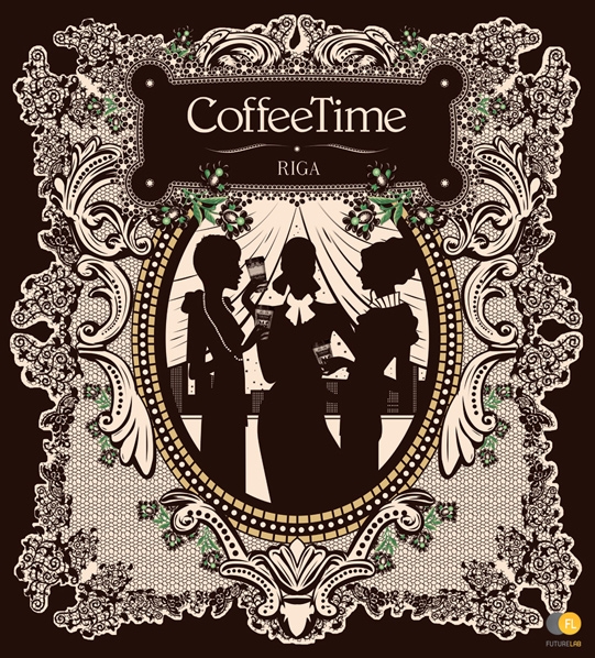 Дизайн для кофейни Coffee Time в Риге (Латвия)