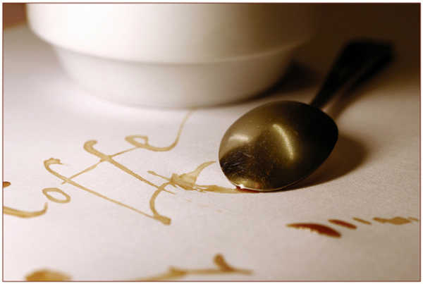 Кофейная каллиграфия - coffee calligraphy