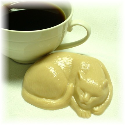 Мыло с ароматом кофе ручной работы