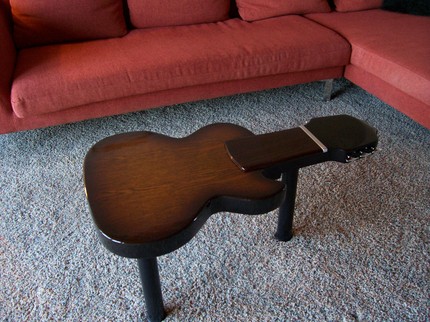 Кофейный столик-гитара